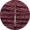 DMC Mouliné Spécial 25 Broderigarn, Ensfarvet, Blå/Lilla nuancer